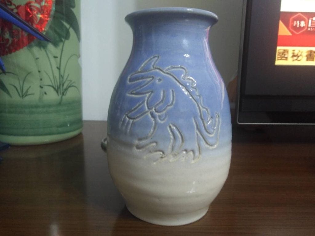 the chinese pottery from my childhood