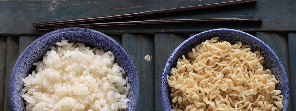 habitudes chinoises : riz ou nouilles tous les jours